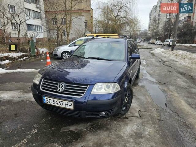 Синий Фольксваген Пассат, объемом двигателя 1.9 л и пробегом 435 тыс. км за 4200 $, фото 1 на Automoto.ua