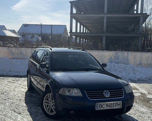 Синий Фольксваген Пассат, объемом двигателя 1.9 л и пробегом 480 тыс. км за 4150 $, фото 1 на Automoto.ua