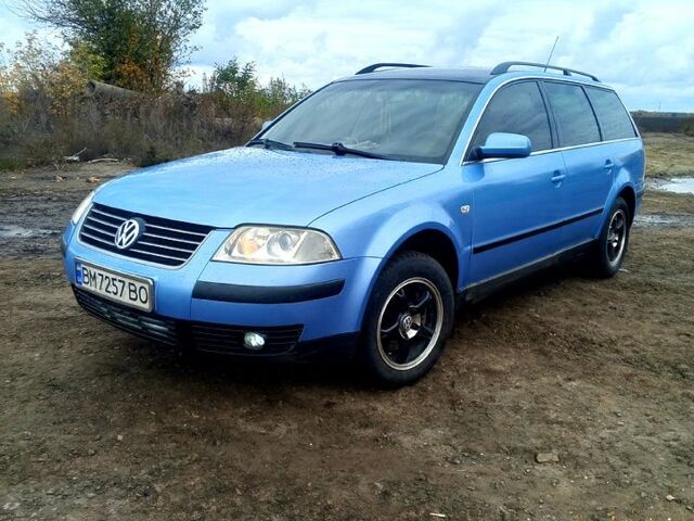 Синий Фольксваген Пассат, объемом двигателя 1.9 л и пробегом 340 тыс. км за 4200 $, фото 1 на Automoto.ua