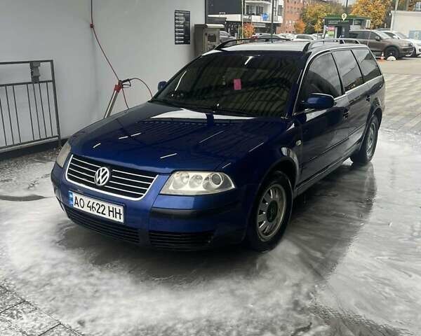 Синий Фольксваген Пассат, объемом двигателя 1.9 л и пробегом 400 тыс. км за 3400 $, фото 1 на Automoto.ua