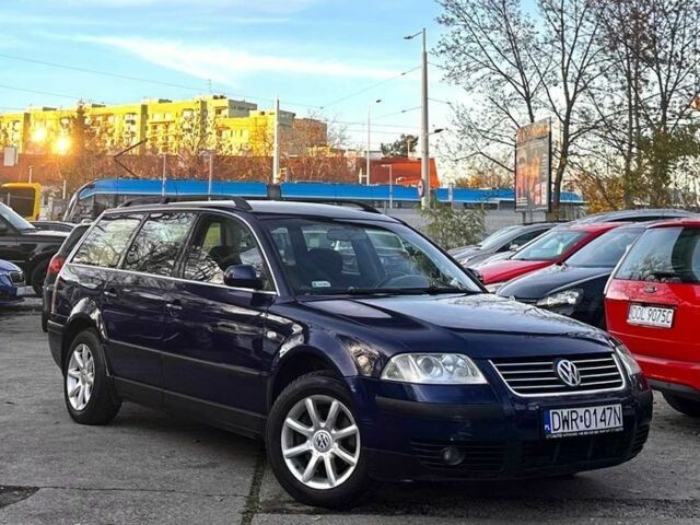 Синий Фольксваген Пассат, объемом двигателя 1.9 л и пробегом 210 тыс. км за 1550 $, фото 1 на Automoto.ua