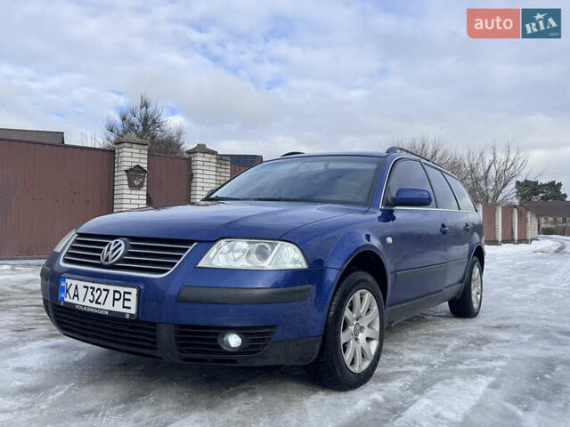 Синий Фольксваген Пассат, объемом двигателя 1.98 л и пробегом 209 тыс. км за 4500 $, фото 1 на Automoto.ua