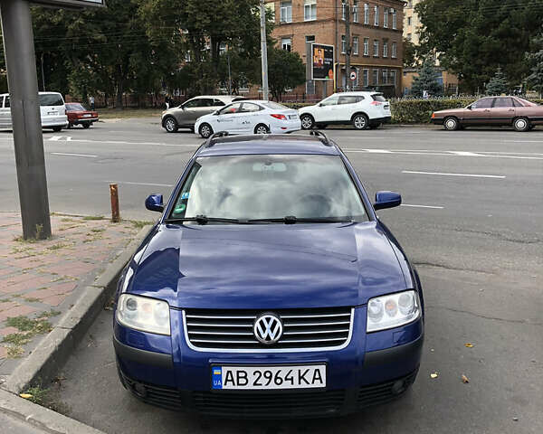 Синий Фольксваген Пассат, объемом двигателя 1.9 л и пробегом 347 тыс. км за 4100 $, фото 1 на Automoto.ua