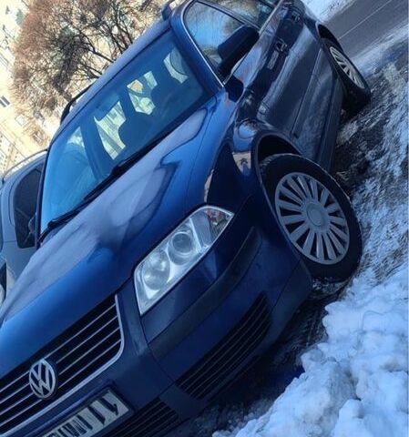 Синий Фольксваген Пассат, объемом двигателя 1.9 л и пробегом 314 тыс. км за 2540 $, фото 1 на Automoto.ua