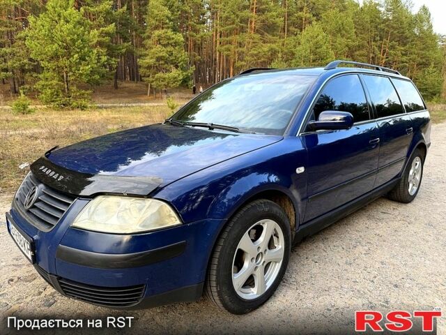 Синий Фольксваген Пассат, объемом двигателя 1.9 л и пробегом 247 тыс. км за 3950 $, фото 1 на Automoto.ua