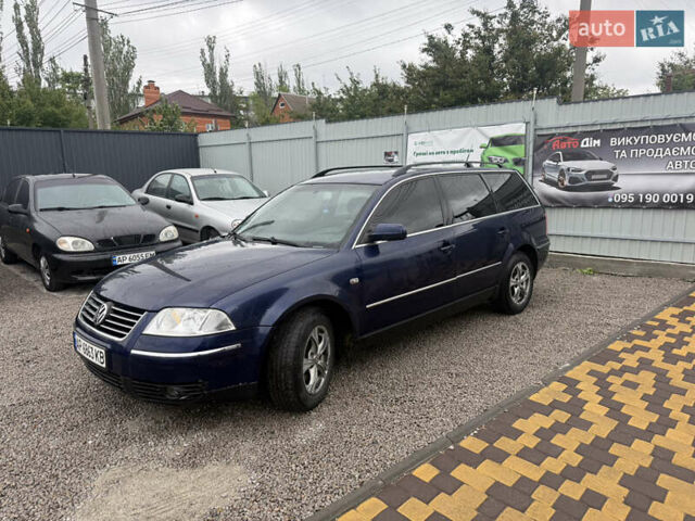 Синий Фольксваген Пассат, объемом двигателя 1.98 л и пробегом 190 тыс. км за 3999 $, фото 1 на Automoto.ua