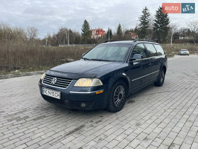 Синий Фольксваген Пассат, объемом двигателя 1.9 л и пробегом 472 тыс. км за 3500 $, фото 1 на Automoto.ua