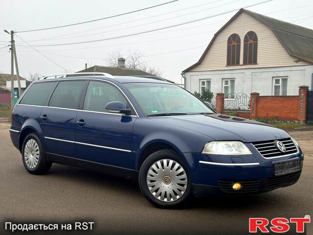 Синий Фольксваген Пассат, объемом двигателя 2.5 л и пробегом 225 тыс. км за 3999 $, фото 1 на Automoto.ua