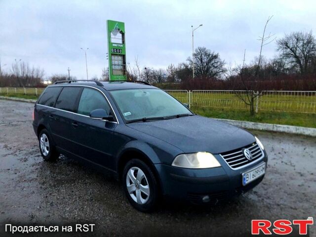 Синий Фольксваген Пассат, объемом двигателя 2 л и пробегом 247 тыс. км за 4750 $, фото 1 на Automoto.ua