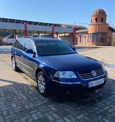 Синий Фольксваген Пассат, объемом двигателя 1.98 л и пробегом 276 тыс. км за 3850 $, фото 1 на Automoto.ua