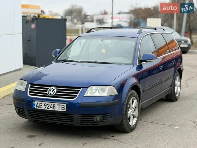 Синий Фольксваген Пассат, объемом двигателя 1.9 л и пробегом 248 тыс. км за 3950 $, фото 1 на Automoto.ua