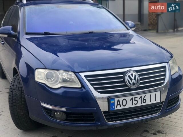 Синий Фольксваген Пассат, объемом двигателя 1.97 л и пробегом 282 тыс. км за 5350 $, фото 1 на Automoto.ua