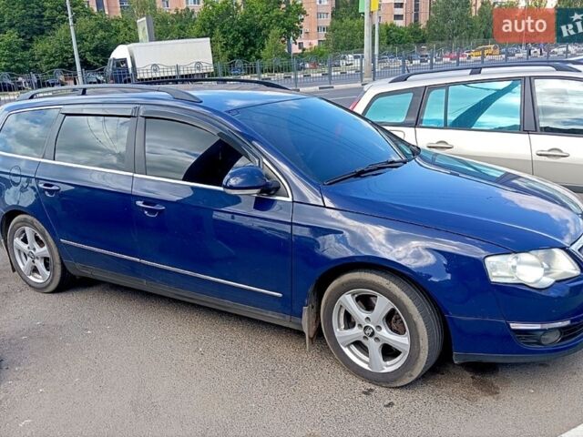 Синий Фольксваген Пассат, объемом двигателя 2 л и пробегом 386 тыс. км за 6700 $, фото 1 на Automoto.ua