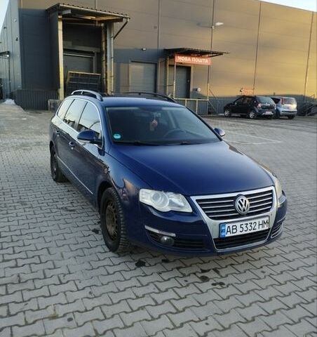 Синий Фольксваген Пассат, объемом двигателя 1.97 л и пробегом 378 тыс. км за 5300 $, фото 1 на Automoto.ua