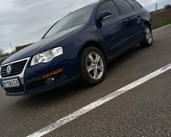 Синий Фольксваген Пассат, объемом двигателя 1.6 л и пробегом 223 тыс. км за 6000 $, фото 1 на Automoto.ua