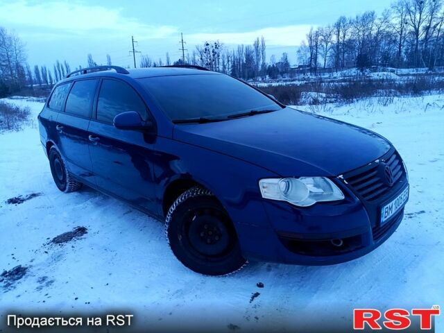 Синий Фольксваген Пассат, объемом двигателя 1.9 л и пробегом 230 тыс. км за 5500 $, фото 1 на Automoto.ua