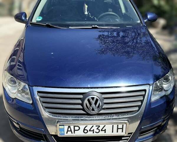 Фольксваген Пассат 2007 в Запорожье на Automoto.ua Синий Фольксваген Пассат, объемом двигателя 1.97 л и пробегом 330 тыс. км за 6500 $, фото 1 на Automoto.ua