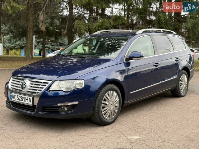 Синий Фольксваген Пассат, объемом двигателя 1.97 л и пробегом 277 тыс. км за 4900 $, фото 1 на Automoto.ua