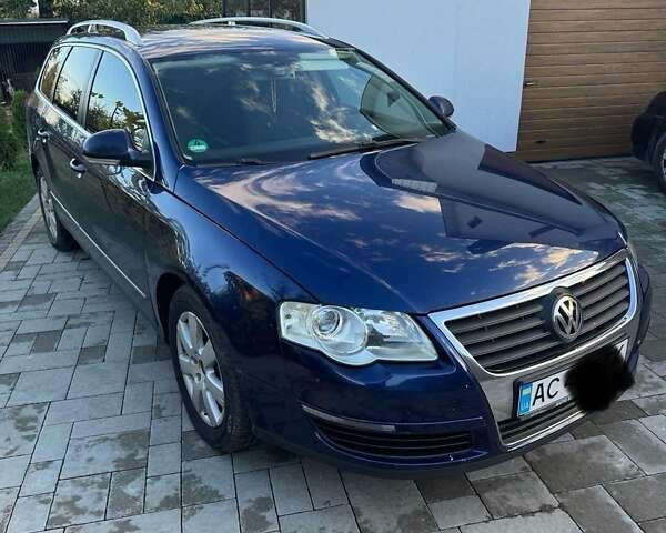 Синий Фольксваген Пассат, объемом двигателя 1.97 л и пробегом 264 тыс. км за 6700 $, фото 1 на Automoto.ua