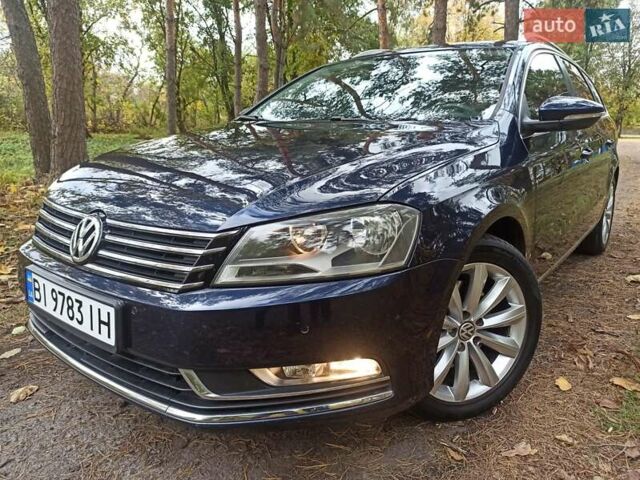 Фольксваген Пассат 2012 в Гребенке на Automoto.ua Синий Фольксваген Пассат, объемом двигателя 1.6 л и пробегом 280 тыс. км за 9650 $, фото 1 на Automoto.ua