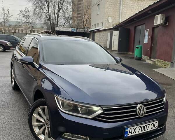 Синий Фольксваген Пассат, объемом двигателя 1.97 л и пробегом 317 тыс. км за 14000 $, фото 1 на Automoto.ua