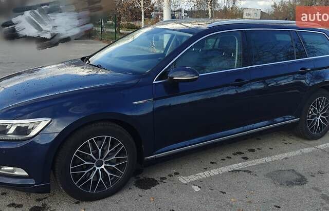 Синий Фольксваген Пассат, объемом двигателя 1.97 л и пробегом 332 тыс. км за 15500 $, фото 1 на Automoto.ua