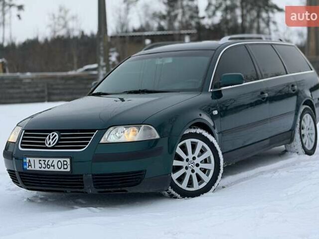 Зеленый Фольксваген Пассат, объемом двигателя 1.9 л и пробегом 295 тыс. км за 4900 $, фото 1 на Automoto.ua