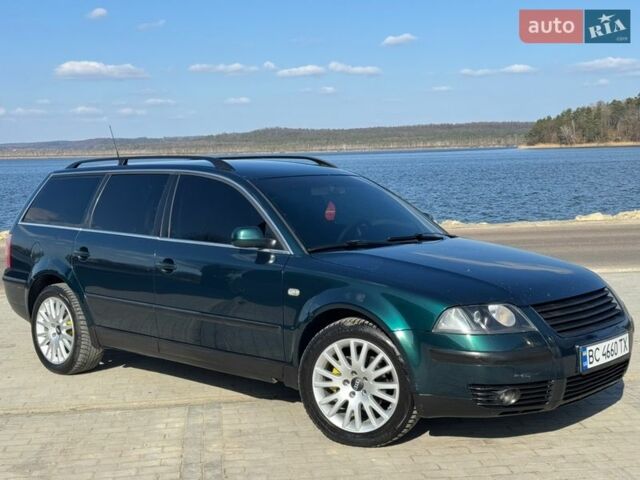 Зеленый Фольксваген Пассат, объемом двигателя 1.9 л и пробегом 413 тыс. км за 3700 $, фото 1 на Automoto.ua