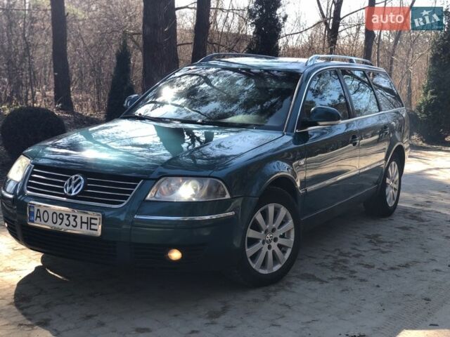 Зеленый Фольксваген Пассат, объемом двигателя 1.9 л и пробегом 415 тыс. км за 3650 $, фото 1 на Automoto.ua