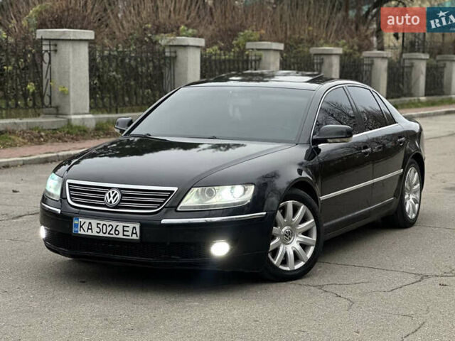 Чорний Фольксваген Фаєтон, об'ємом двигуна 5 л та пробігом 272 тис. км за 6700 $, фото 1 на Automoto.ua