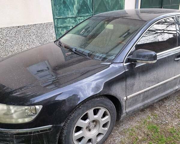 Черный Фольксваген Фаетон, объемом двигателя 4.17 л и пробегом 206 тыс. км за 7000 $, фото 1 на Automoto.ua