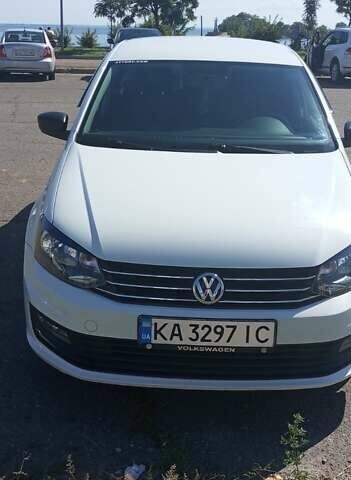 Белый Фольксваген Поло, объемом двигателя 1.6 л и пробегом 91 тыс. км за 9000 $, фото 1 на Automoto.ua