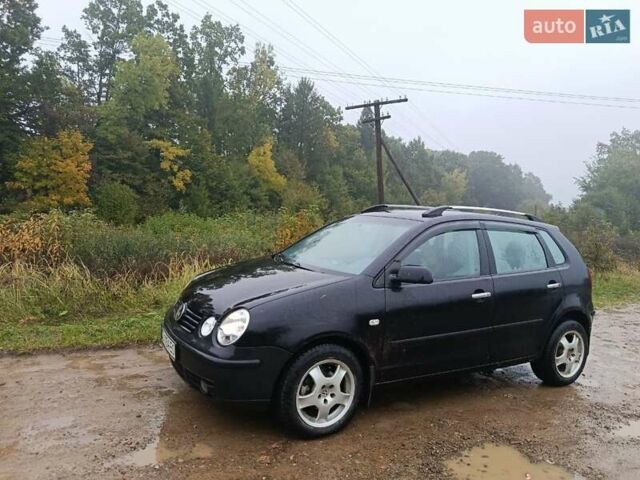 Черный Фольксваген Поло, объемом двигателя 1.4 л и пробегом 364 тыс. км за 3883 $, фото 1 на Automoto.ua