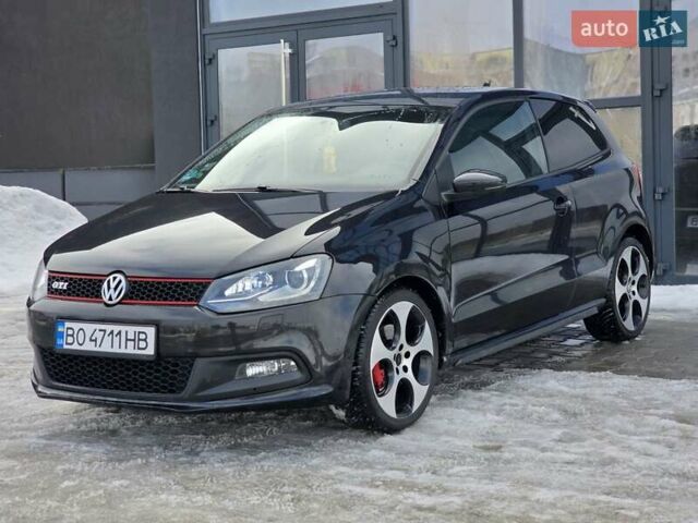 Черный Фольксваген Поло, объемом двигателя 1.4 л и пробегом 194 тыс. км за 7999 $, фото 1 на Automoto.ua