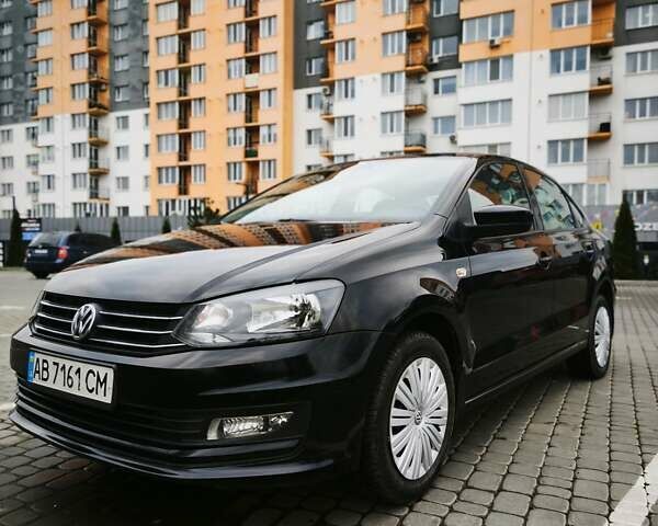 Черный Фольксваген Поло, объемом двигателя 1.4 л и пробегом 126 тыс. км за 8300 $, фото 1 на Automoto.ua