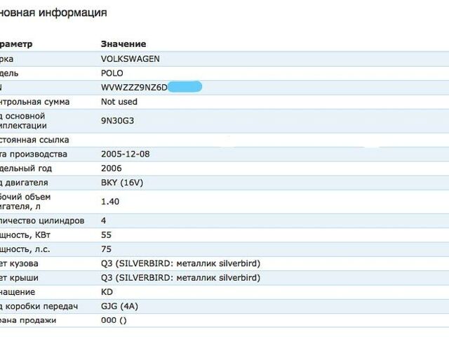 Сірий Фольксваген Поло, об'ємом двигуна 1.4 л та пробігом 164 тис. км за 6600 $, фото 1 на Automoto.ua