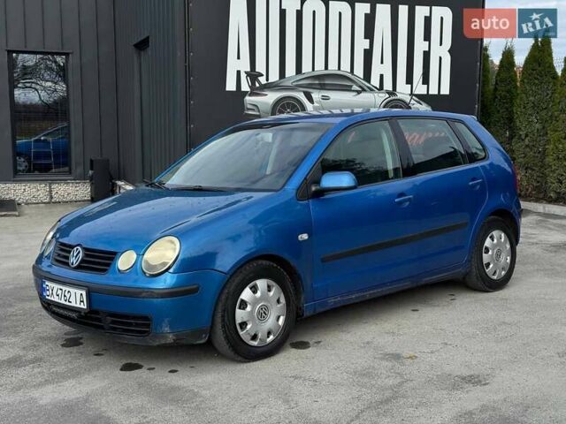 Синий Фольксваген Поло, объемом двигателя 1.39 л и пробегом 263 тыс. км за 3999 $, фото 1 на Automoto.ua