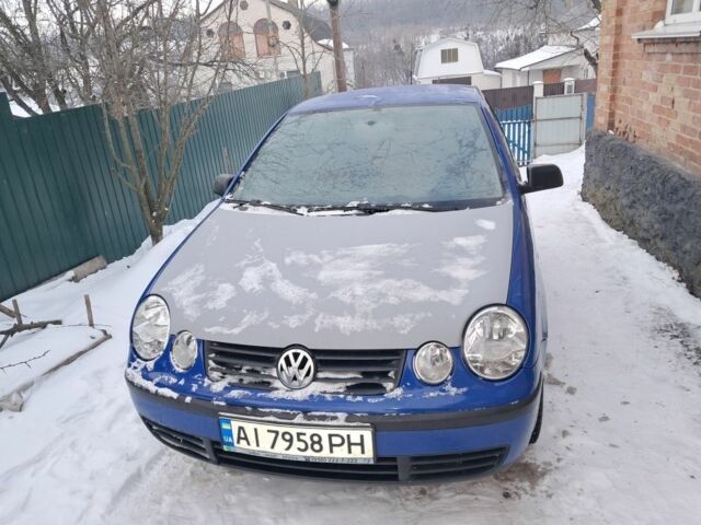 Синий Фольксваген Поло, объемом двигателя 1.4 л и пробегом 276 тыс. км за 2500 $, фото 1 на Automoto.ua