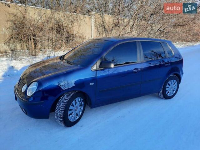 Синий Фольксваген Поло, объемом двигателя 1.39 л и пробегом 218 тыс. км за 4900 $, фото 1 на Automoto.ua