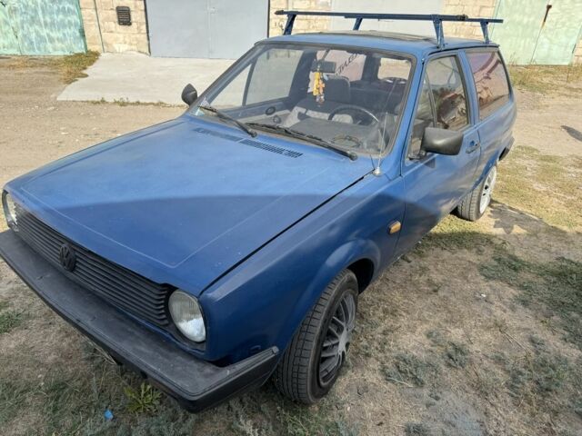 Синий Фольксваген Поло, объемом двигателя 1.4 л и пробегом 555 тыс. км за 800 $, фото 1 на Automoto.ua