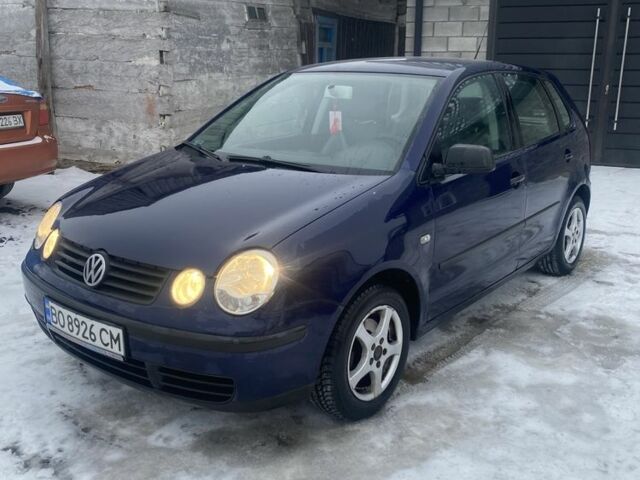 Синий Фольксваген Поло, объемом двигателя 1.2 л и пробегом 213 тыс. км за 3150 $, фото 1 на Automoto.ua