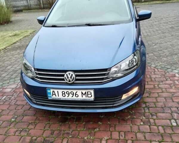 Синий Фольксваген Поло, объемом двигателя 1.4 л и пробегом 89 тыс. км за 10500 $, фото 1 на Automoto.ua