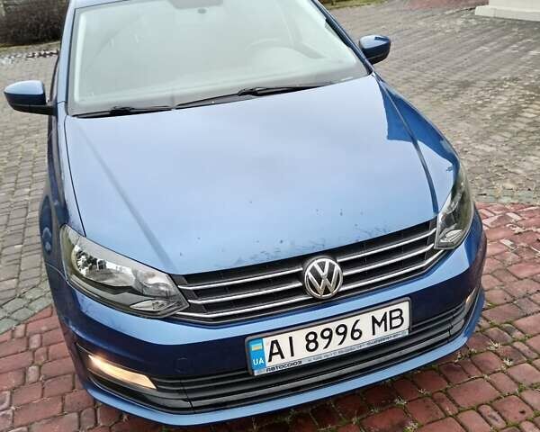 Синий Фольксваген Поло, объемом двигателя 1.4 л и пробегом 89 тыс. км за 10500 $, фото 1 на Automoto.ua