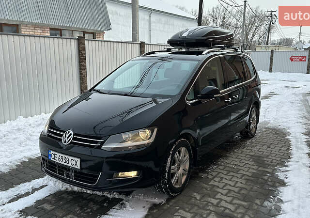 Черный Фольксваген Шаран, объемом двигателя 1.97 л и пробегом 421 тыс. км за 9600 $, фото 1 на Automoto.ua