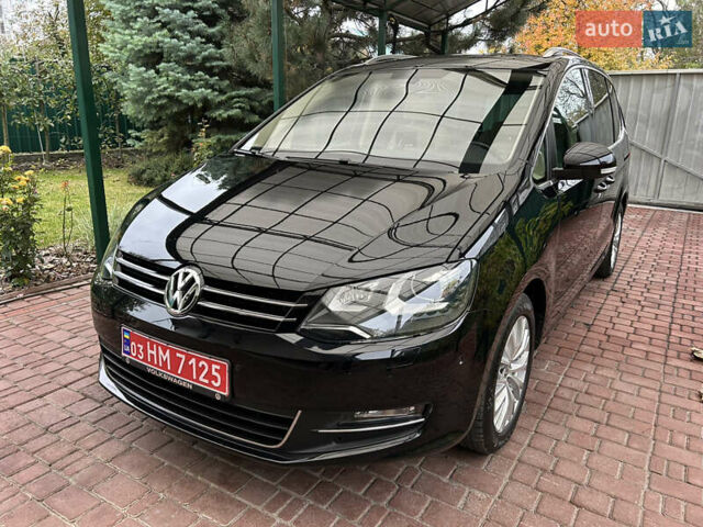 Чорний Фольксваген Шаран, об'ємом двигуна 2 л та пробігом 111 тис. км за 16700 $, фото 1 на Automoto.ua
