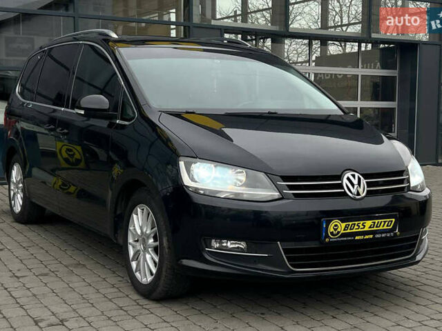 Черный Фольксваген Шаран, объемом двигателя 1.97 л и пробегом 285 тыс. км за 14700 $, фото 1 на Automoto.ua