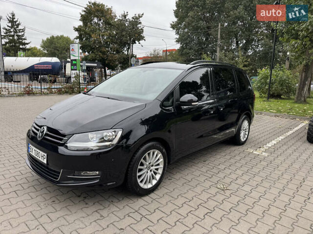 Черный Фольксваген Шаран, объемом двигателя 1.97 л и пробегом 236 тыс. км за 14500 $, фото 1 на Automoto.ua