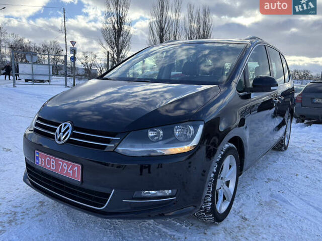 Чорний Фольксваген Шаран, об'ємом двигуна 2 л та пробігом 258 тис. км за 12500 $, фото 1 на Automoto.ua