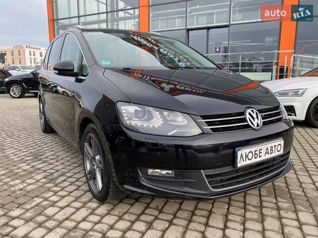 Чорний Фольксваген Шаран, об'ємом двигуна 1.97 л та пробігом 268 тис. км за 12700 $, фото 1 на Automoto.ua