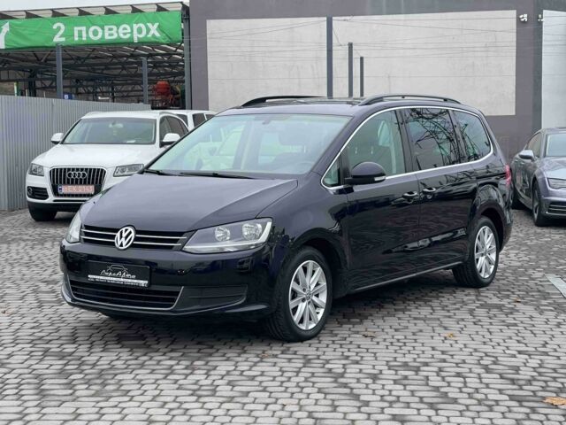 Черный Фольксваген Шаран, объемом двигателя 2 л и пробегом 235 тыс. км за 13950 $, фото 1 на Automoto.ua